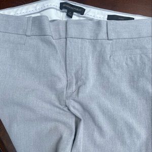 Banana Republic Sloan for skinny dress pant. Light gray. Size 4. EUC.